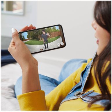 Alt View Zoom 12. Ring - Video Doorbell Pro 2 Smart WiFi Video Doorbell Wired - Satin Nickel