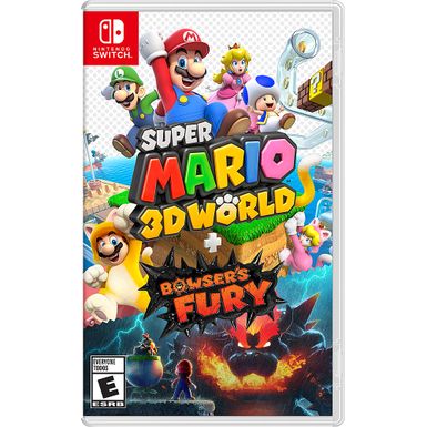 image of Super Mario 3D World + Bowsers Fury - Nintendo Switch  Nintendo Switch Lite with sku:bb21557678-6414113-bestbuy-nintendo