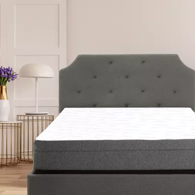 image of FlexSleep 12" Soft Gel Infused Full Memory Foam Mattress/Bed-in-a-Box with sku:812894016919-sby