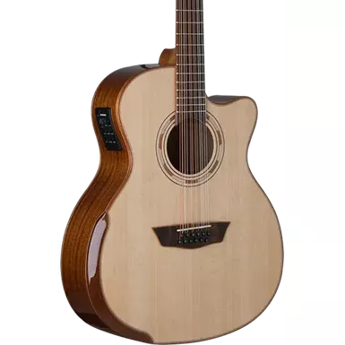 image of Washburn WCG15SCE12 12-String Acoustic-Electric Guitar with sku:was-wcg15sce12-guitarfactory