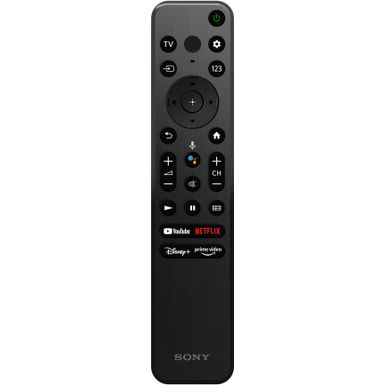 Remote Control Zoom. Sony - 50" Class X80K Series LED 4K HDR Smart Google TV
