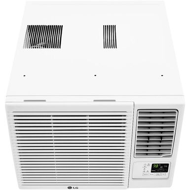 Alt View Zoom 19. LG - 320 Sq. Ft. 8,000 BTU Smart Window Air Conditioner with 3,850 BTU Heater - White