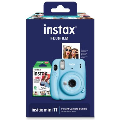Fujifilm - Instax Mini 11 Camera Bundle - Sky Blue