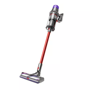 image of Dyson - Outsize Cordless Vacuum with 6 accessories - Nickel/Red with sku:bb22115873-bestbuy