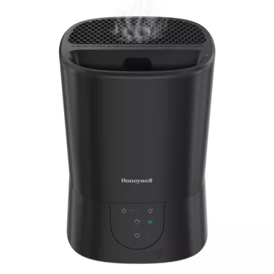 image of Honeywell - Soothing Comfort Warm Mist Humidifier Black with sku:hwm445b-powersales