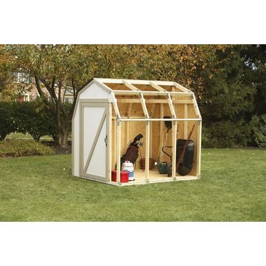 rent to own 2x4basics shed kit with barn roof - flexshopper