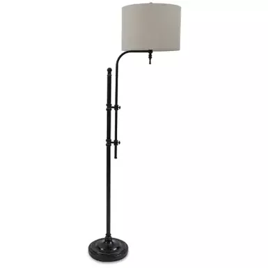 Black Anemoon Metal Floor Lamp (1/CN)