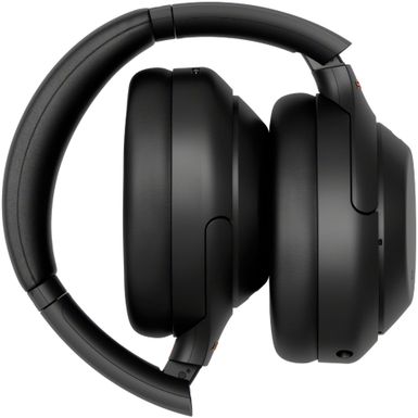 Alt View Zoom 15. Sony - WH-1000XM4 Wireless Noise-Cancelling Over-the-Ear Headphones - Black