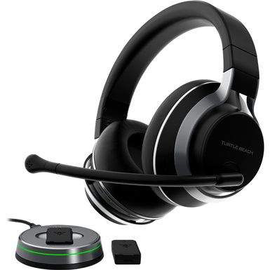 image of Turtle Beach - Stealth Pro Multiplatform Wireless Noise-Cancelling Gaming Headset for Xbox, PS5, PS4, Switch, and PC - Dual Batteries - Black with sku:bb22097614-6535754-bestbuy-turtlebeach