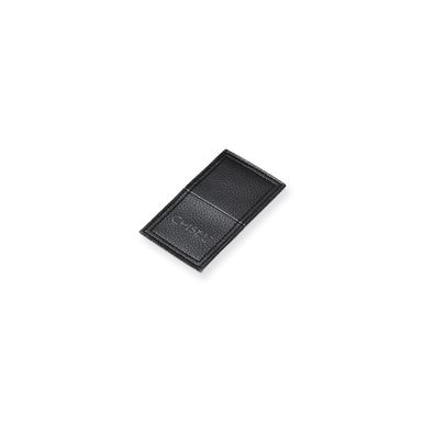 Titanium Polished Black IP Grooved Comfort Back Ring - 8.5