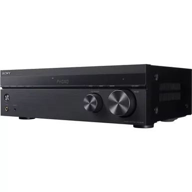 image of Sony - STRDH190- 2-Ch. Stereo Receiver with Bluetooth & Phono Input for Turntables - Black with sku:bb20937637-bestbuy