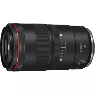 image of Canon - RF100mm F2.8 L MACRO IS USM Telephoto Lens for EOS R-Series Cameras - Black with sku:bb21743402-bestbuy