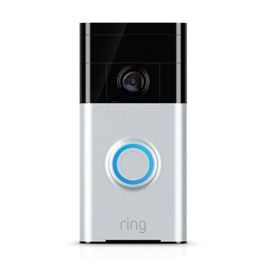 image of Ring Video Doorbell (2020 Release) - Satin Nickel  with sku:ringsatinnic-electronicexpress