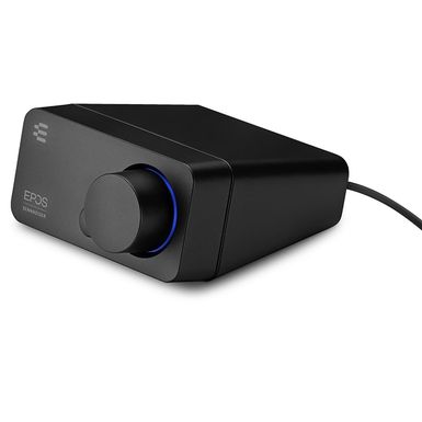 image of EPOS GSX 300 External USB Sound Card, Black with sku:epgsx300-adorama