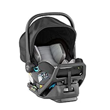image of Baby Jogger City GO 2 Infant Car Seat, Slate, Gray with sku:b07qtj5vzf-amazon