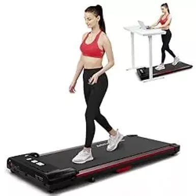 image of GTRACING Walking Pad Treadmill, Under Desk Treadmill for Home, Portable Treadmill with Remote Control, Jogging Machine 300 lbs Weight Capacity with sku:b0d4lrq5f9-amazon