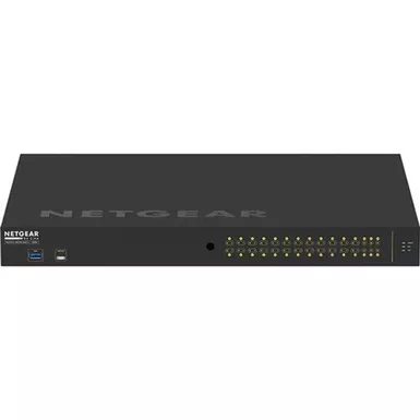 image of Netgear AV Line M4250-26G4F-PoE+ 30-Port 300W Managed Switch with sku:negsm4230p-adorama