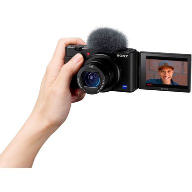Alt View Zoom 13. Sony - ZV-1 20.1-Megapixel Digital Camera for Content Creators and Vloggers - Black