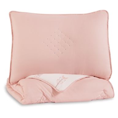 image of Lexann Twin Comforter Set with sku:q901001t-ashley