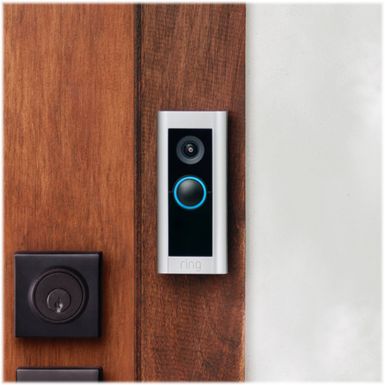 Alt View Zoom 11. Ring - Video Doorbell Pro 2 Smart WiFi Video Doorbell Wired - Satin Nickel