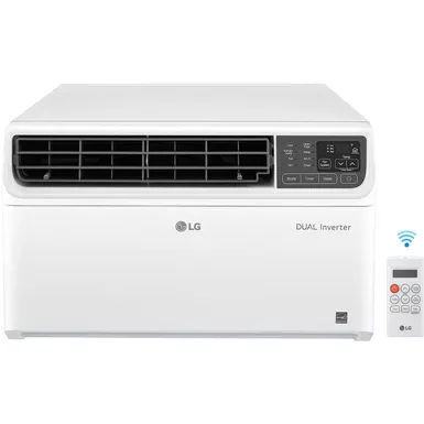 image of 8,000 BTU Inverter Window Air Conditioner with sku:lw8022ivsm-almo