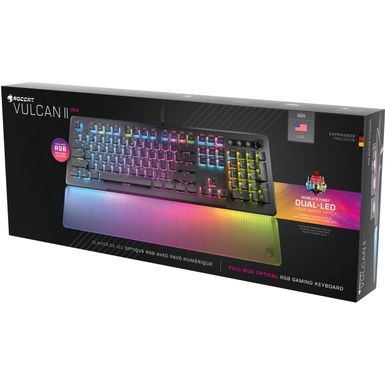 Alt View Zoom 19. ROCCAT - Vulcan II Max Full-size Wired Keyboard with Optical Titan Switch, RGB Lighting, Aluminum Top Plate and Palm Rest 