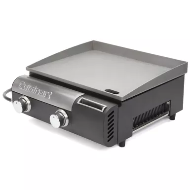 image of Cuisinart - Gourmet Two Burner Gas Griddle with sku:cgg-501-powersales