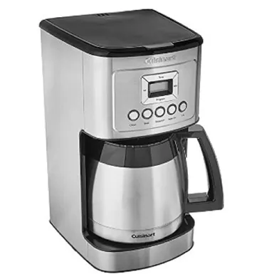 image of Cuisinart - Perfect Temp 12 Cup  Coffeemaker - Black/Stainless with sku:bb21809614-bestbuy