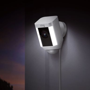 Alt View Zoom 11. Ring - Spotlight Cam Wired (Plug-In)- White - White
