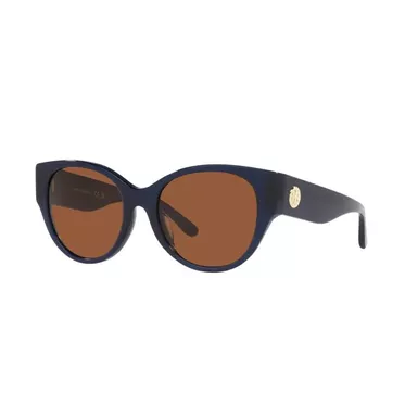 Tory Burch Sunglasses (TY7182U-165673, Transparent Navy/Solid Brown)