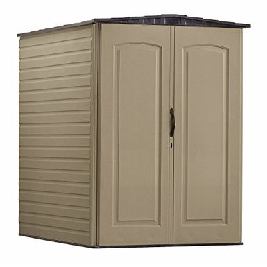 Rent to own Rubbermaid Plastic Large Outdoor Storage Shed,159 cu. ft ...