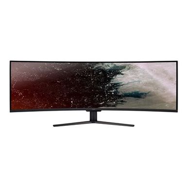 image of Acer EI491CR Pbmiiipx 49" 32:9 Curved DFHD LED Gaming Monitor, Built-in Speakers with sku:acumse1aap01-adorama
