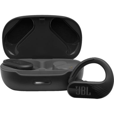 image of JBL - Endurance Peak II True Wireless In-Ear Earbuds - Black with sku:bb21641909-6432288-bestbuy-jbl