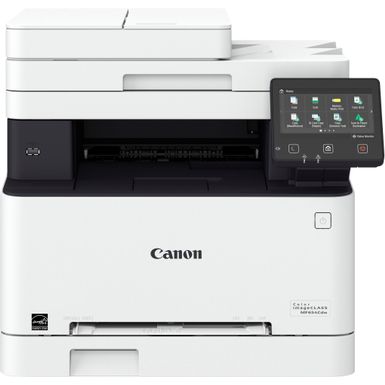 image of Canon - imageCLASS MF654Cdw Wireless Color All-In-One Laser Printer - White with sku:bb22096647-6535536-bestbuy-canon