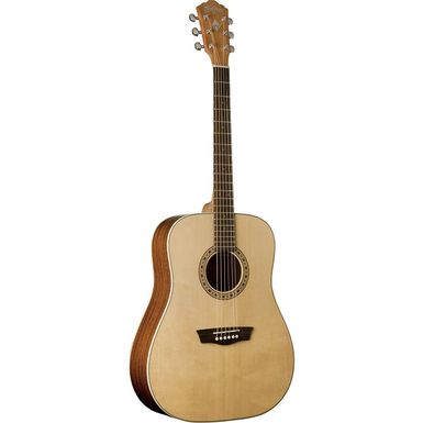 Washburn Harvest Series D7S Dreadnought Acoustic Guitar, Natural