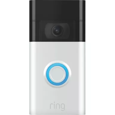 Ring - Video Doorbell - Satin Nickel