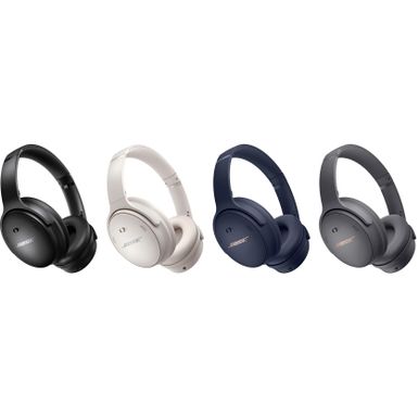 Alt View Zoom 17. Bose - QuietComfort 45 Wireless Noise Cancelling Over-the-Ear Headphones - Midnight Blue