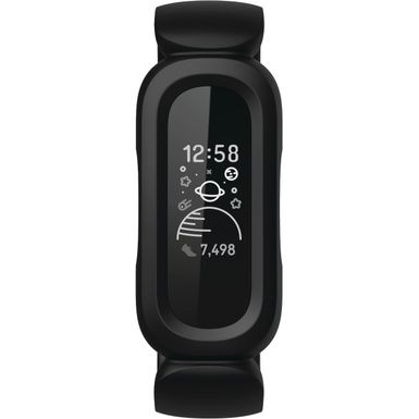 image of Fitbit - Ace 3 Activity Tracker for Kids - Black with sku:bb21715784-6453259-bestbuy-fitbit