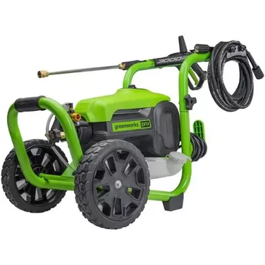 image of Greenworks - Pro Electric Pressure Washer up to 3000 PSI at 2.0 GPM - Green with sku:bb22122567-bestbuy