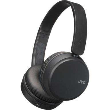 Left Zoom. JVC - HA S35BT Wireless On-Ear Headphones - Black