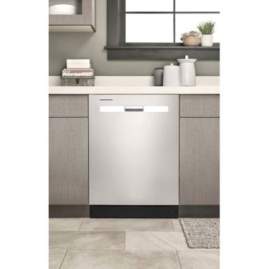Alt View Zoom 18. Whirlpool - 24" Top Control Built-In Dishwasher with Boost Cycle and 55 dBa - Stainless Steel
