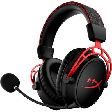 Front Zoom. HyperX - Cloud Alpha Wireless DTS Headphone:X Gaming Headset for PC, PS5, and PS4 - Black