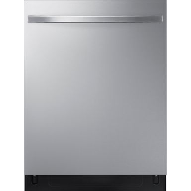 image of Samsung - StormWash 24" Top Control Built-In Dishwasher with AutoRelease Dry, 3rd Rack, 48 dBA - Stainless steel with sku:bb21293081-6361073-bestbuy-samsung