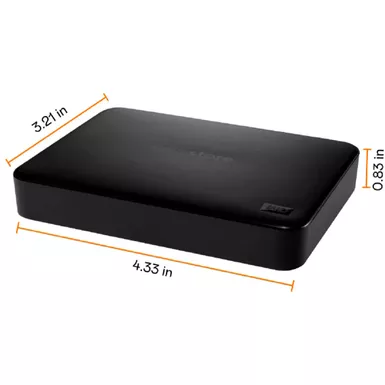 image of WD - Easystore 5TB External USB 3.0 Portable Hard Drive - Black with sku:bb21522762-bestbuy