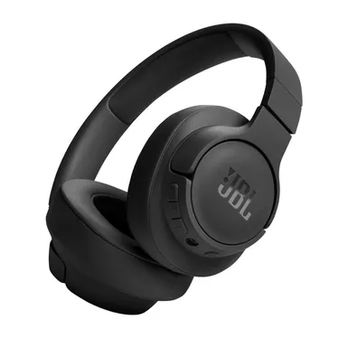 image of JBL - Tune 720BT Wireless Over Ear Headphones Black with sku:jblt720btblkam-powersales