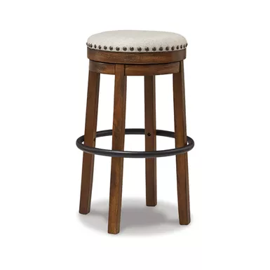 image of Valebeck Tall Upholstered Swivel Stool (1/CN) with sku:d546-130-ashley