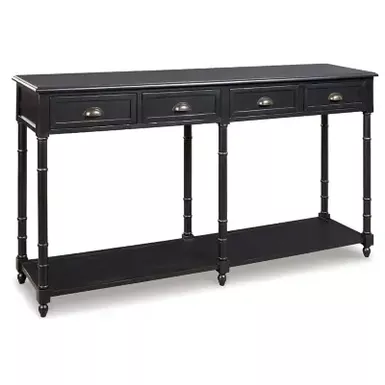 image of Black Eirdale Console Sofa Table with sku:a4000189-ashley