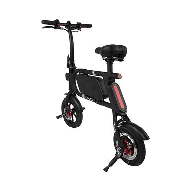 Angle Zoom. Swagtron - Swagcycle Pro Electric Bike w/ 15-mile Max Operating Range & 18 mph Max Speed - Black