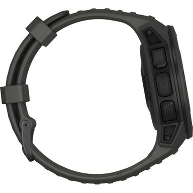 Alt View Zoom 12. Garmin - Instinct GPS Smartwatch 45mm Fiber-Reinforced Polymer - Graphite