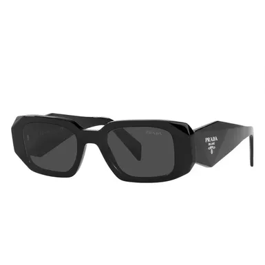 Prada Sunglasses (PR17WS-1AB5S0, Black/Dark Grey)